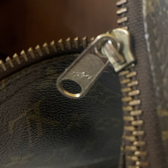 Vintage lv duffle bag Vintage Louis Vuitton Keepall Bag Duffle 55 Brown Canvas - Picture 9 of 15